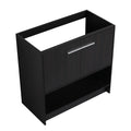 Modern Freestanding Bathroom Vanity With 2 Doors