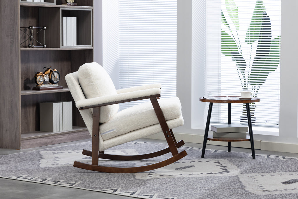 Mid Century Modern Accent Rocking Chair