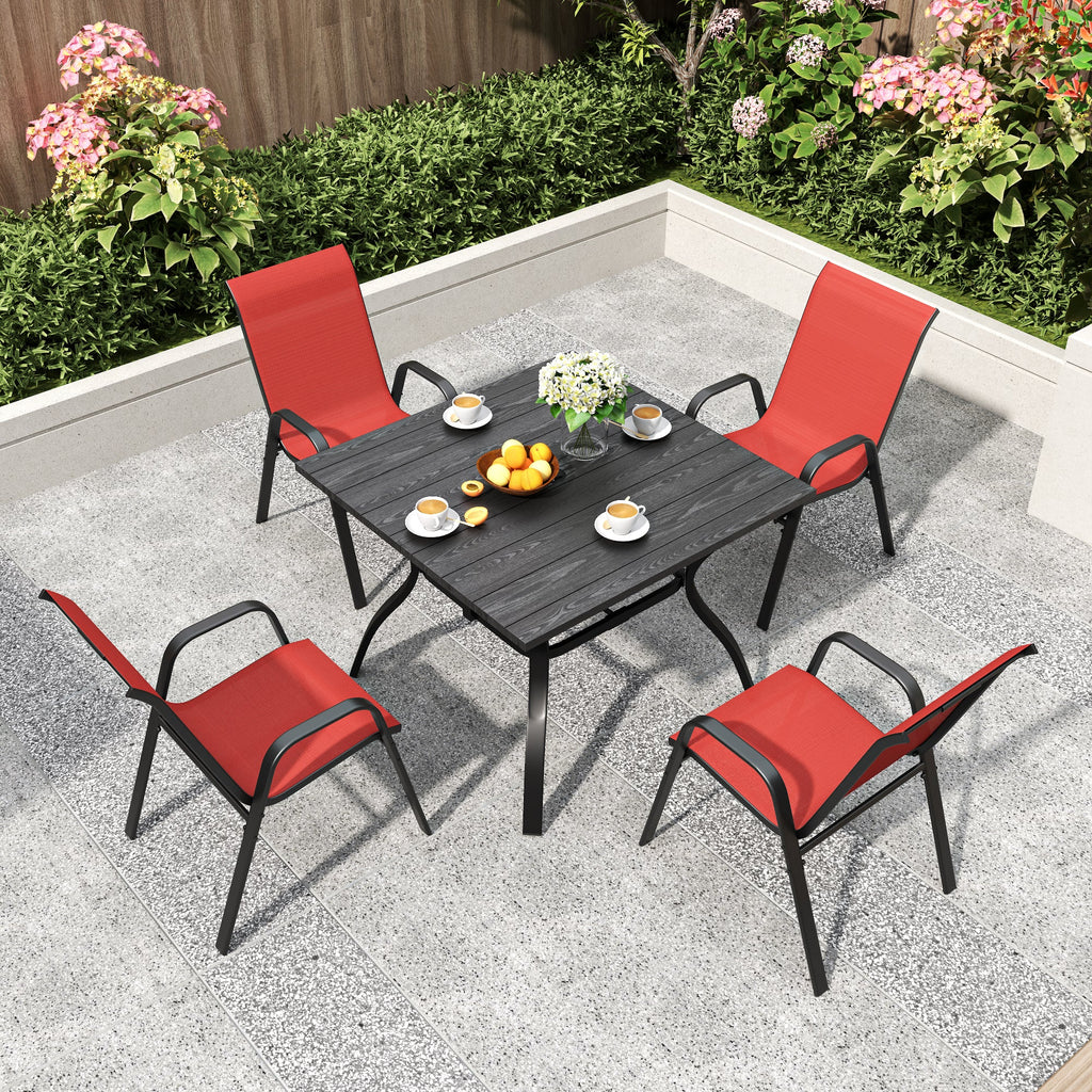 5-Piece Outdoor Patio Dining Set