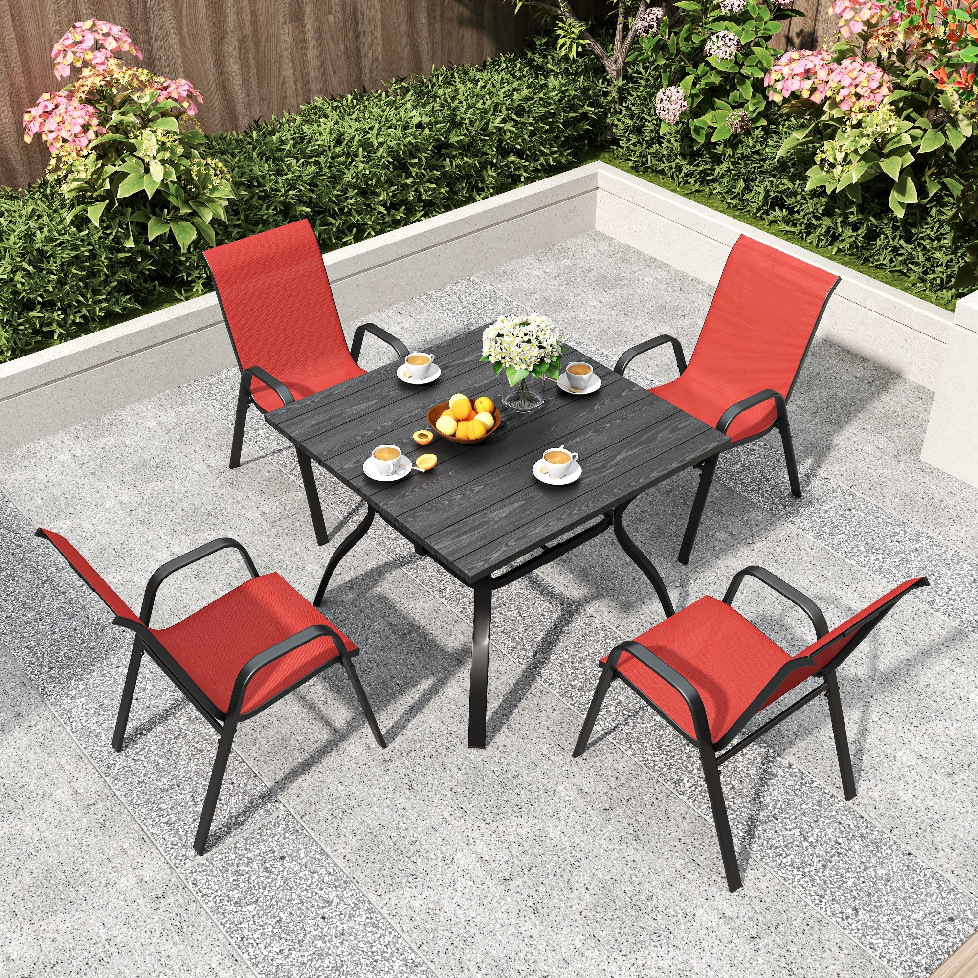 5-Piece Outdoor Patio Dining Set