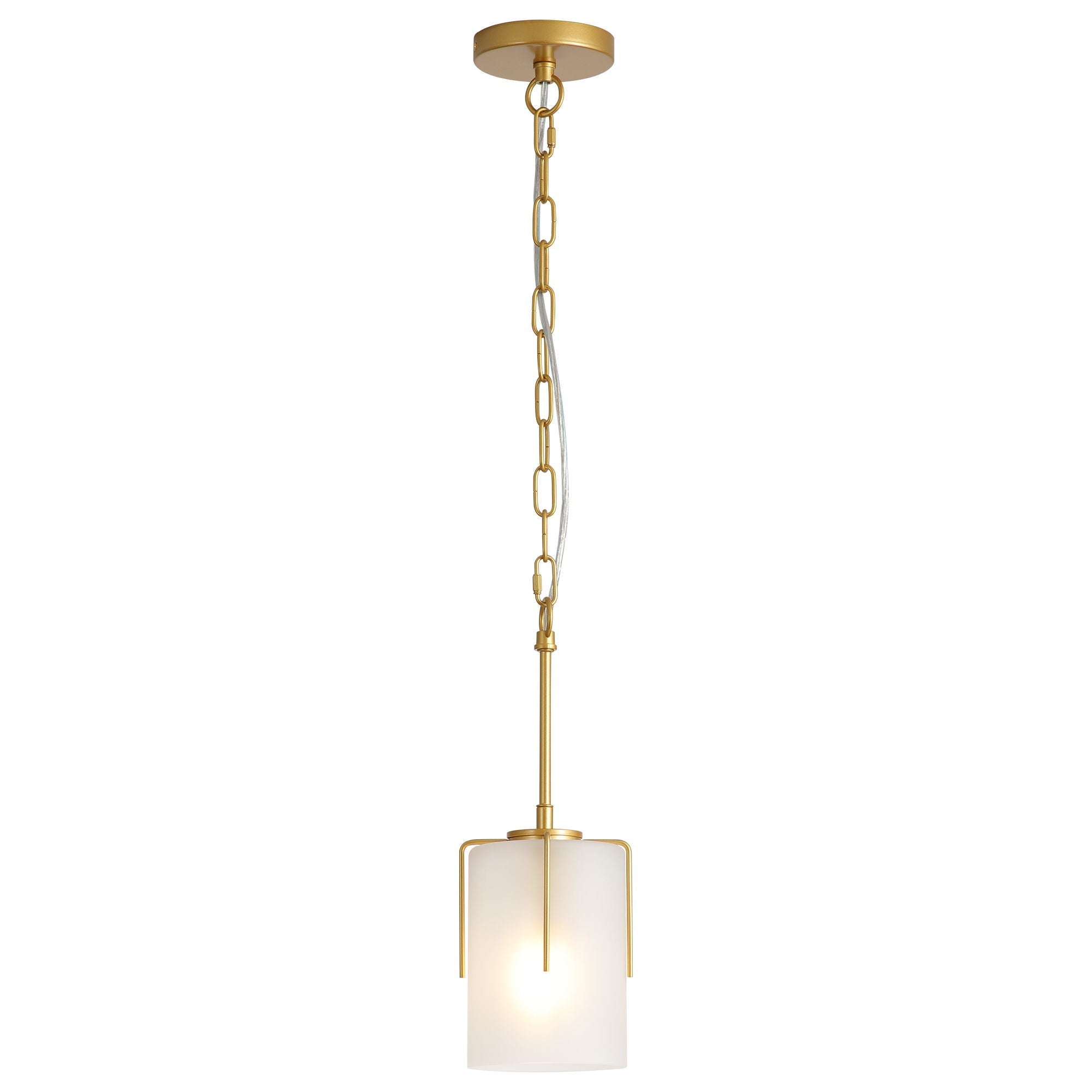 Adjustable Cylindrical Pendant Light
