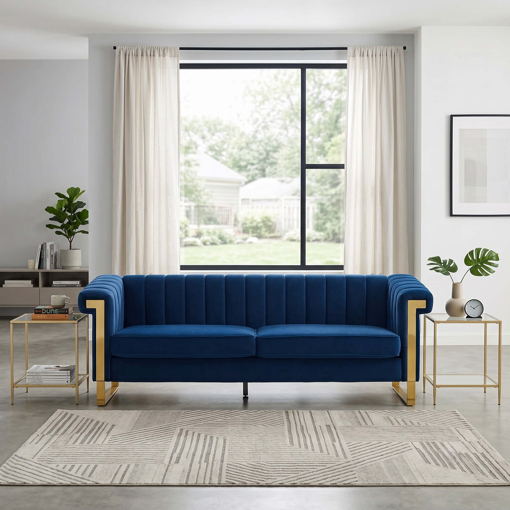 FX-P81B-BU (834-53 Sofa)