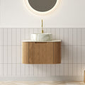 DINA 24" Bathroom Vanity With Ceramic Sink and Floating Cabinet