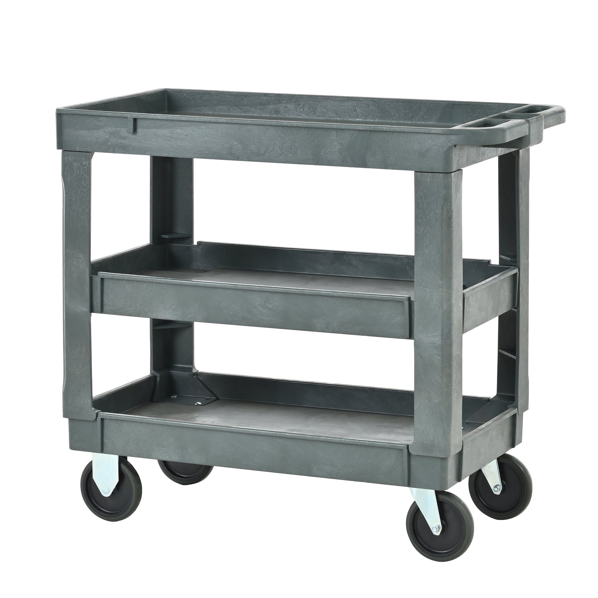 3-Layers Rolling Utility Cart with Wheels
