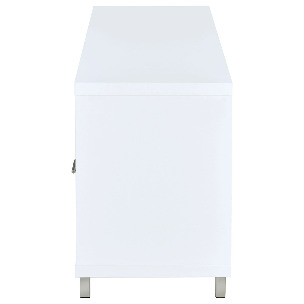 Casey 2-drawer Engineered Wood 60-inch TV Stand White