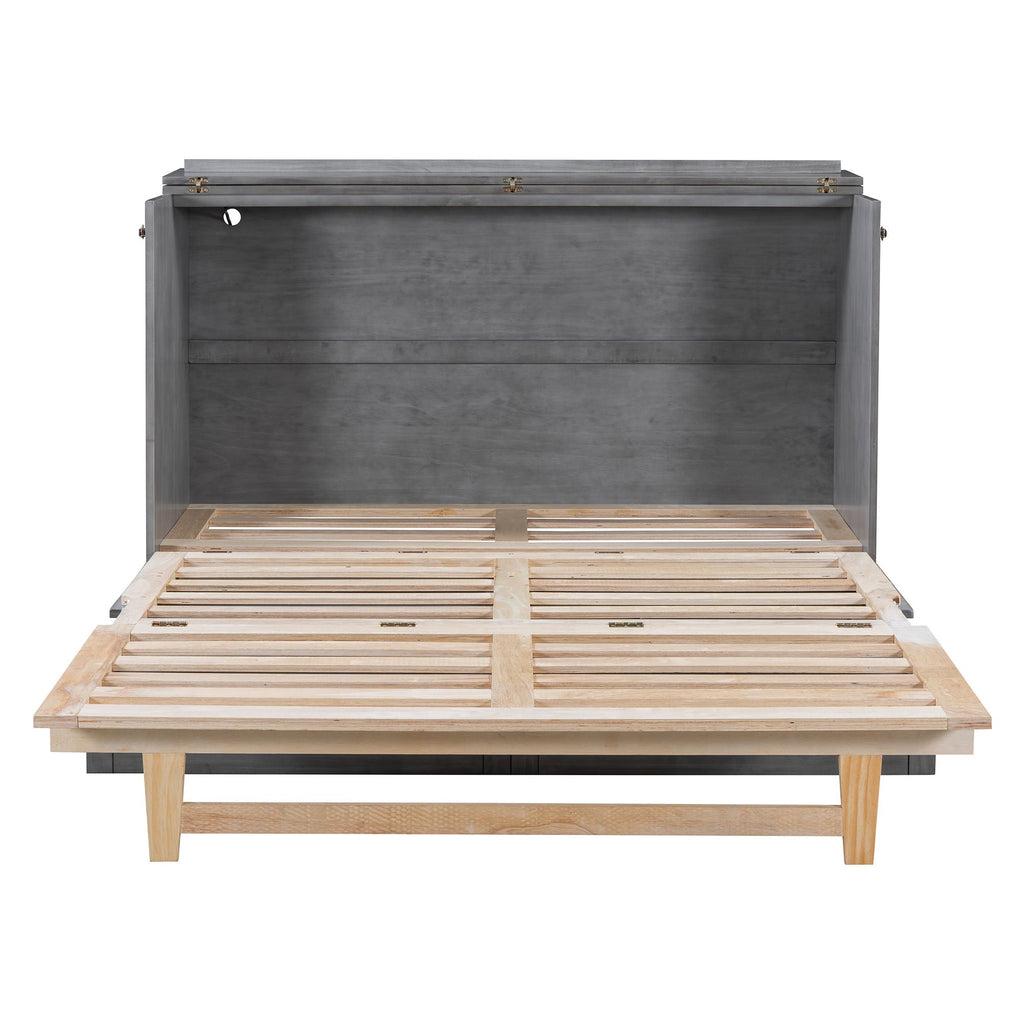 Murphy Bed With Large Drawers And Stylish Design