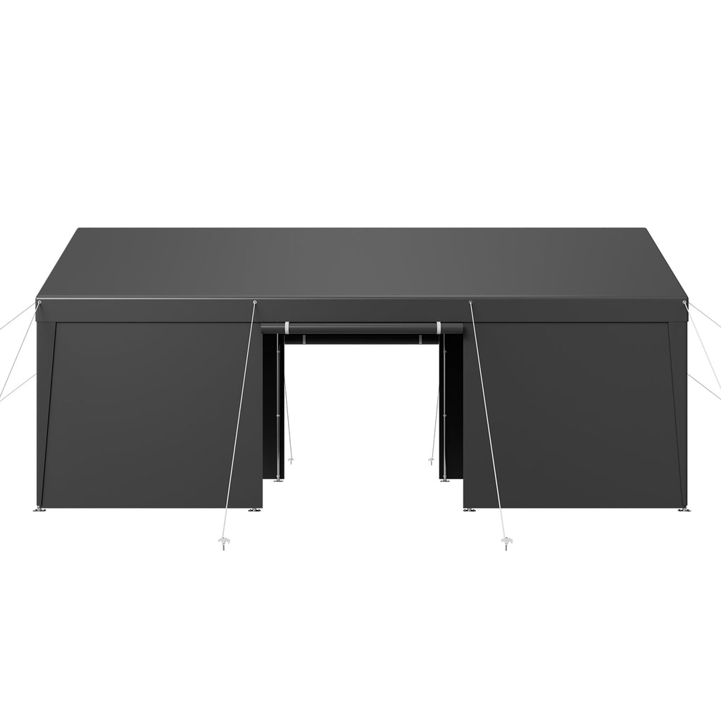 Carport Car Canopy 12x20FT Heavy Duty Outdoor Car Shelter with Sidewalls