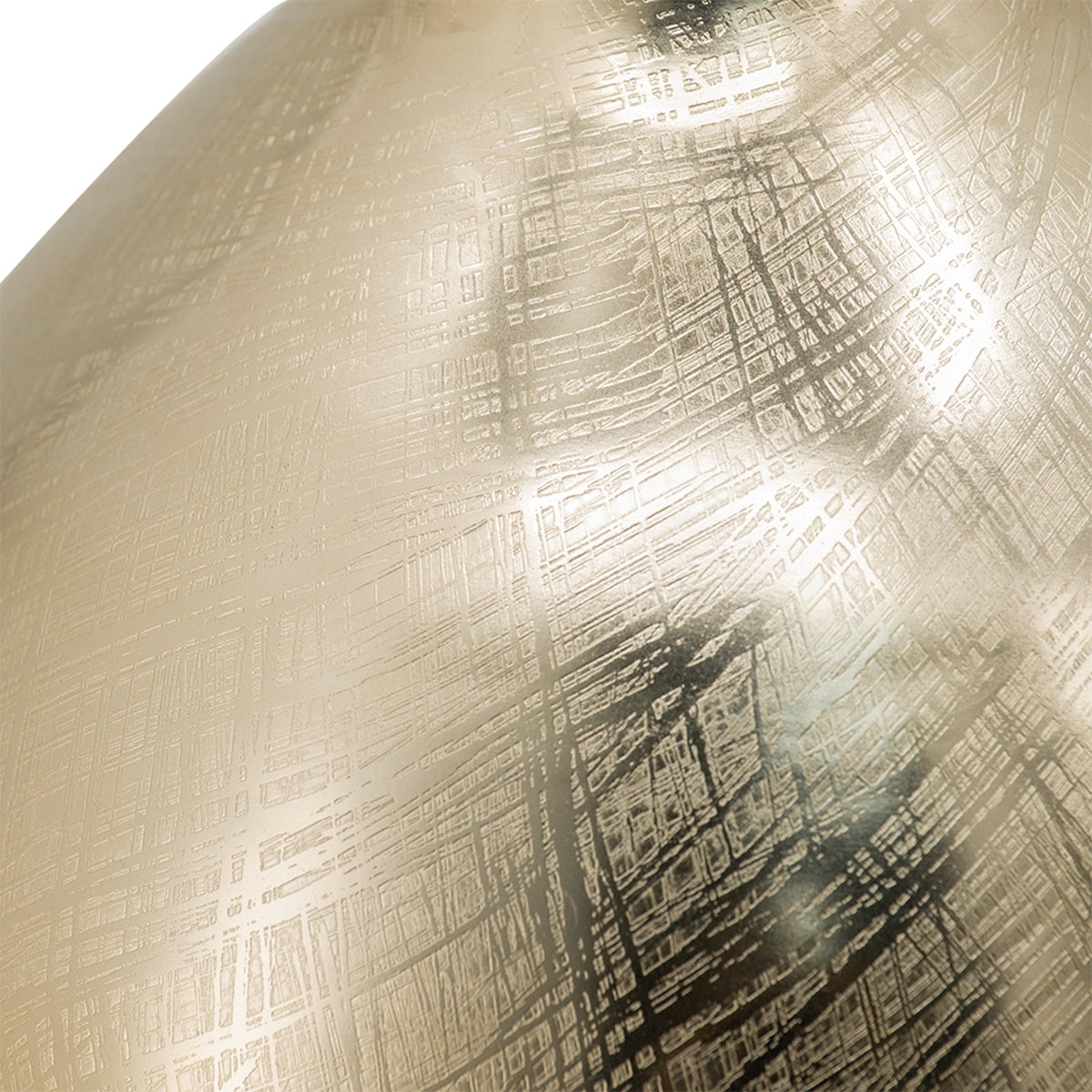 8.5x8.5x18.5 Aluminum Vase