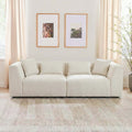Jefferson Soft Chenille Modern Sofa