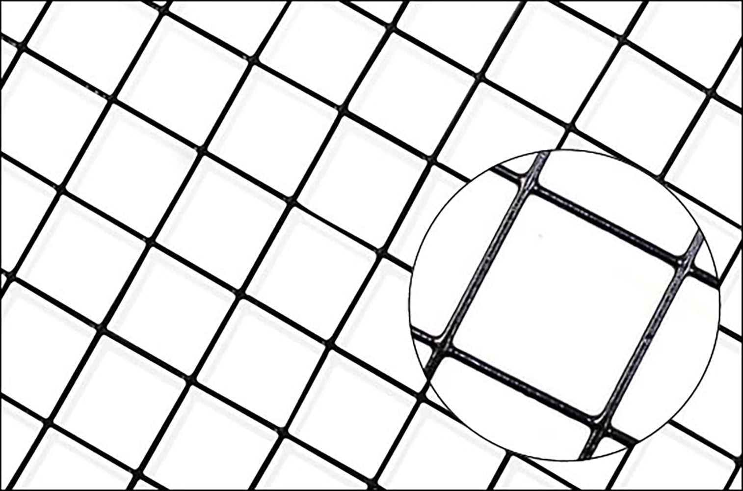 Black Hardware Cloth 5 ft × 100 ft, 19 Gauge 1/2 Inch