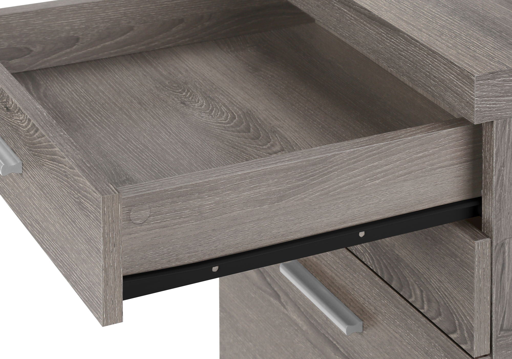 Rolling Mobile File Cabinet with Storage Drawers & Printer Stand