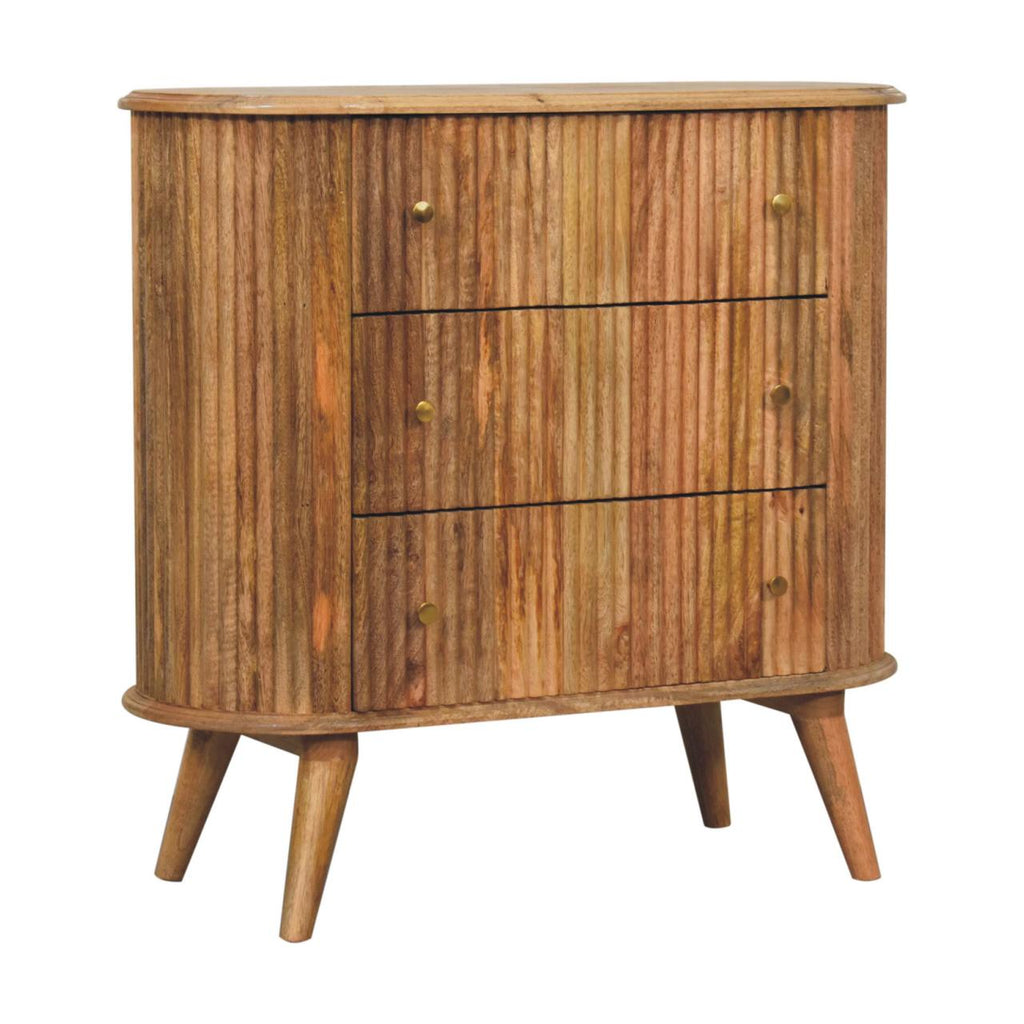 Soba Nordic Chest - 3 Drawers, Nordic Legs