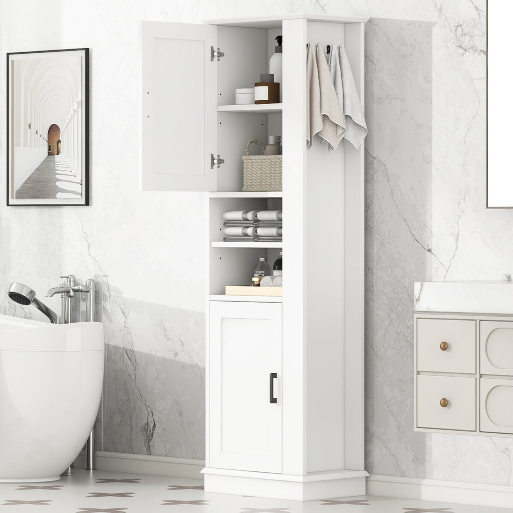 Tall Bathroom Storage Cabinet