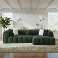 Beatrice Modern Tufted Dark Sectional