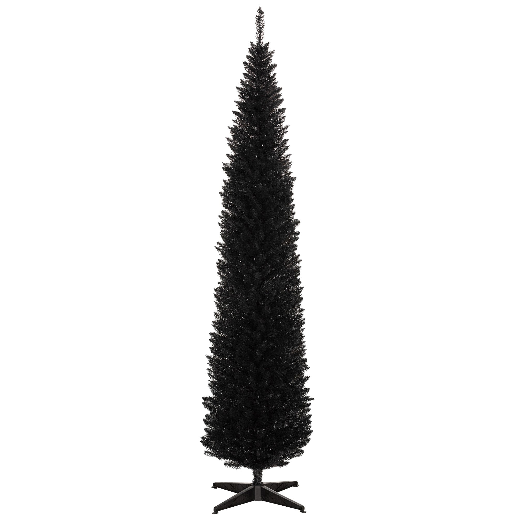 HOMCOM 8' Artificial Pencil Christmas Tree