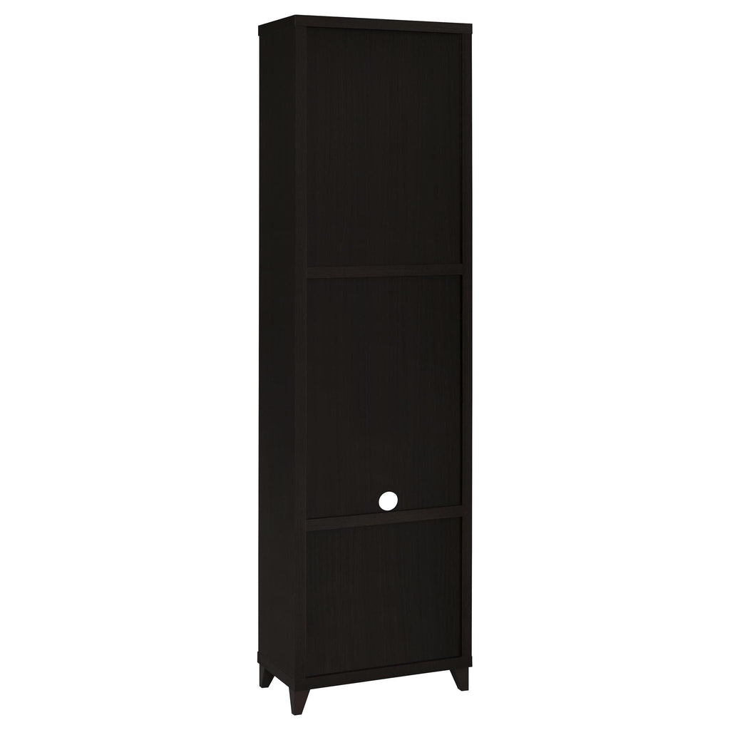 Barnaby - 4 Piece Rectangular Entertainment Center - Cappuccino
