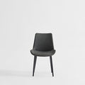 Dining Table Set, Chairs (Set of 2) - Gray