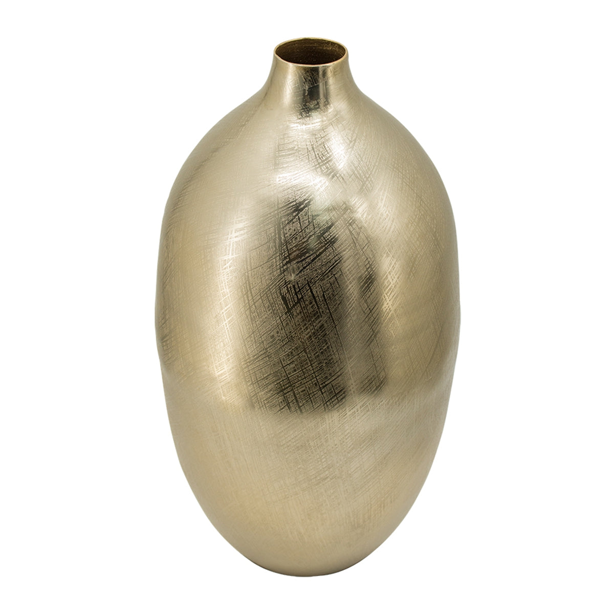 8.5x8.5x18.5 Aluminum Vase