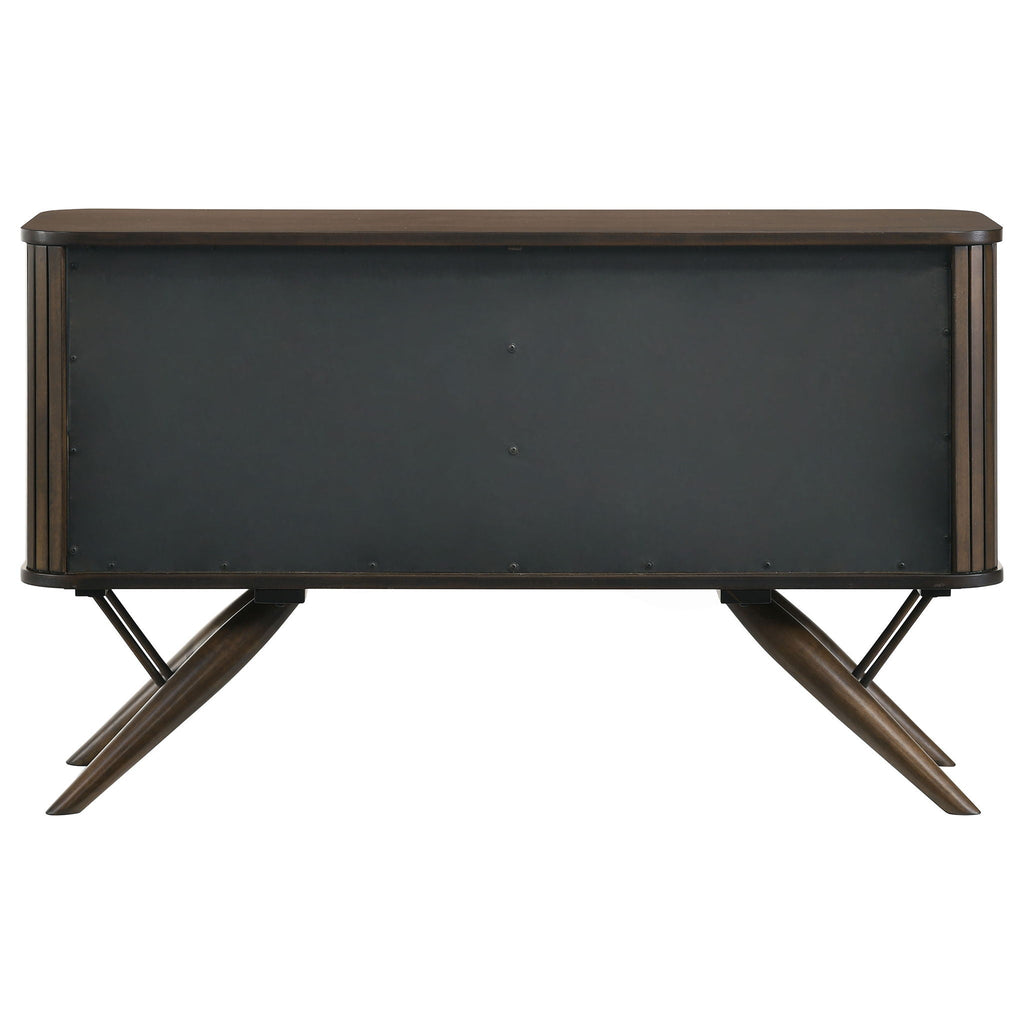 Wes - 2 Door Sideboard Buffet Storage Cabinet - Walnut