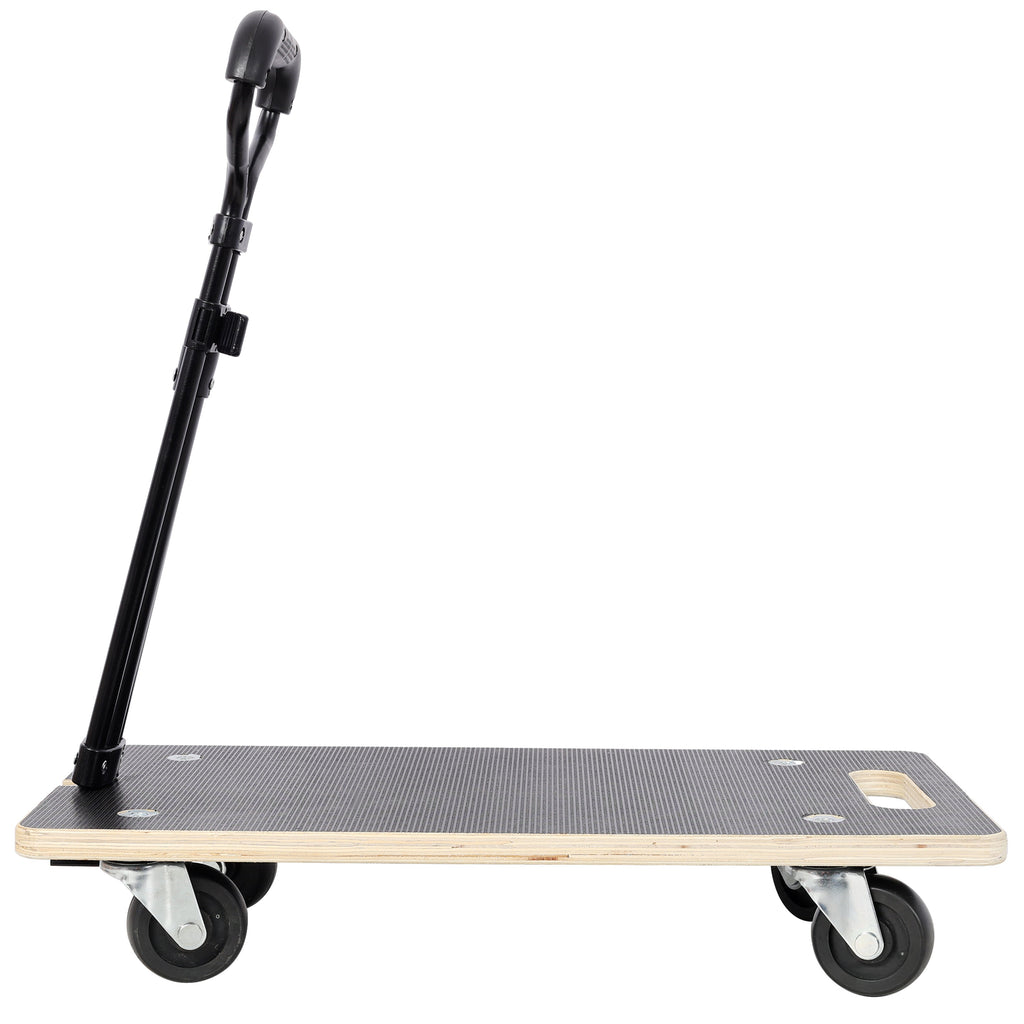 Heavy Duty Wooden Rectangle Moving Dolly