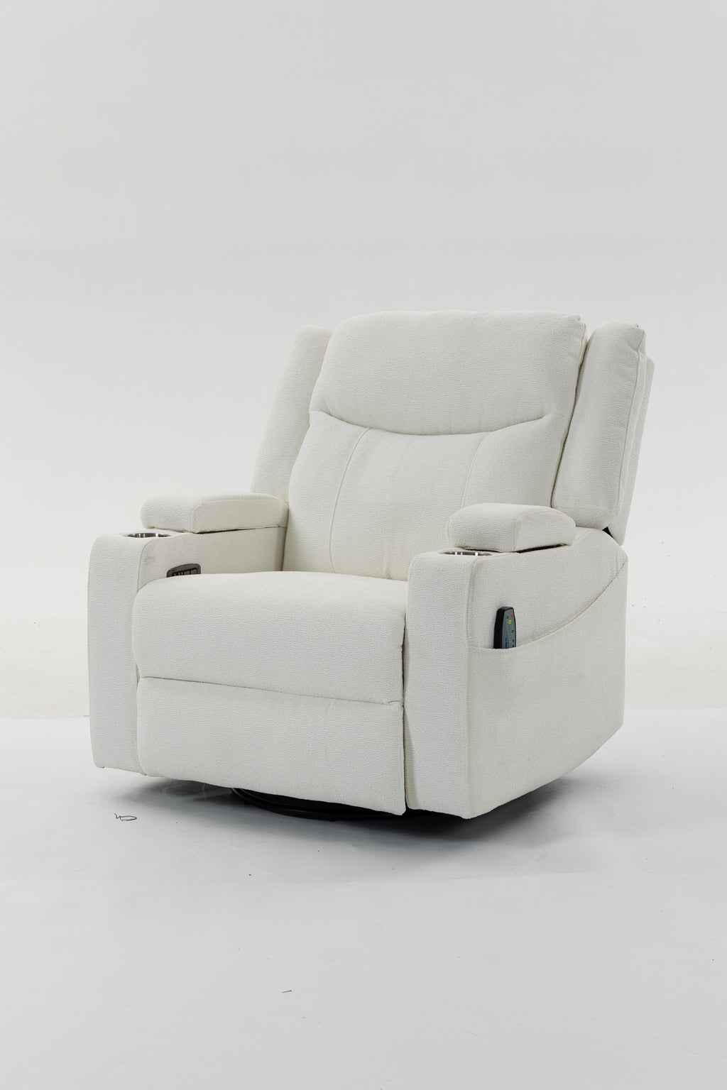Extra Wide Power Recliner Chair with Heat Massage
