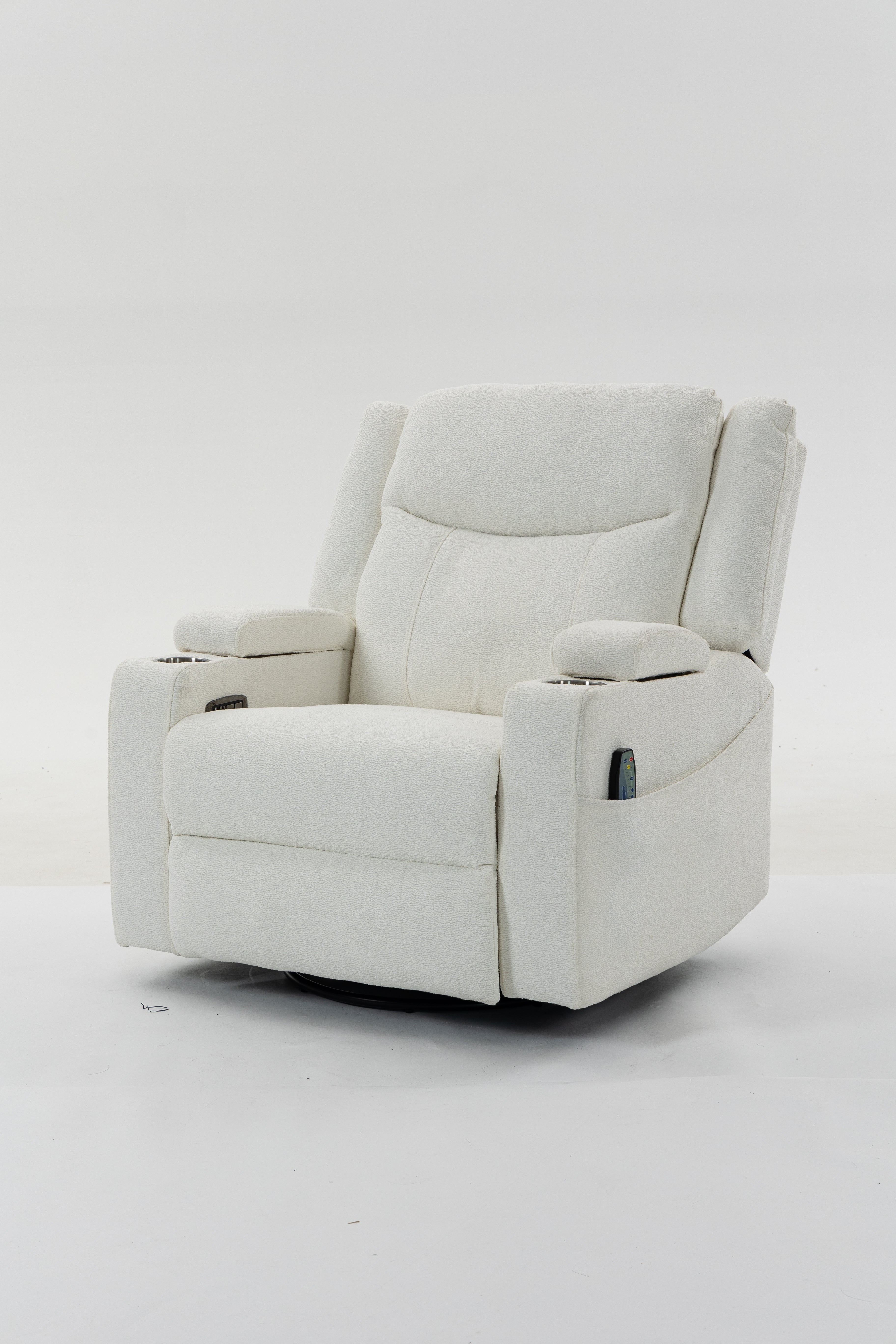 Extra Wide Power Recliner Chair with Heat Massage