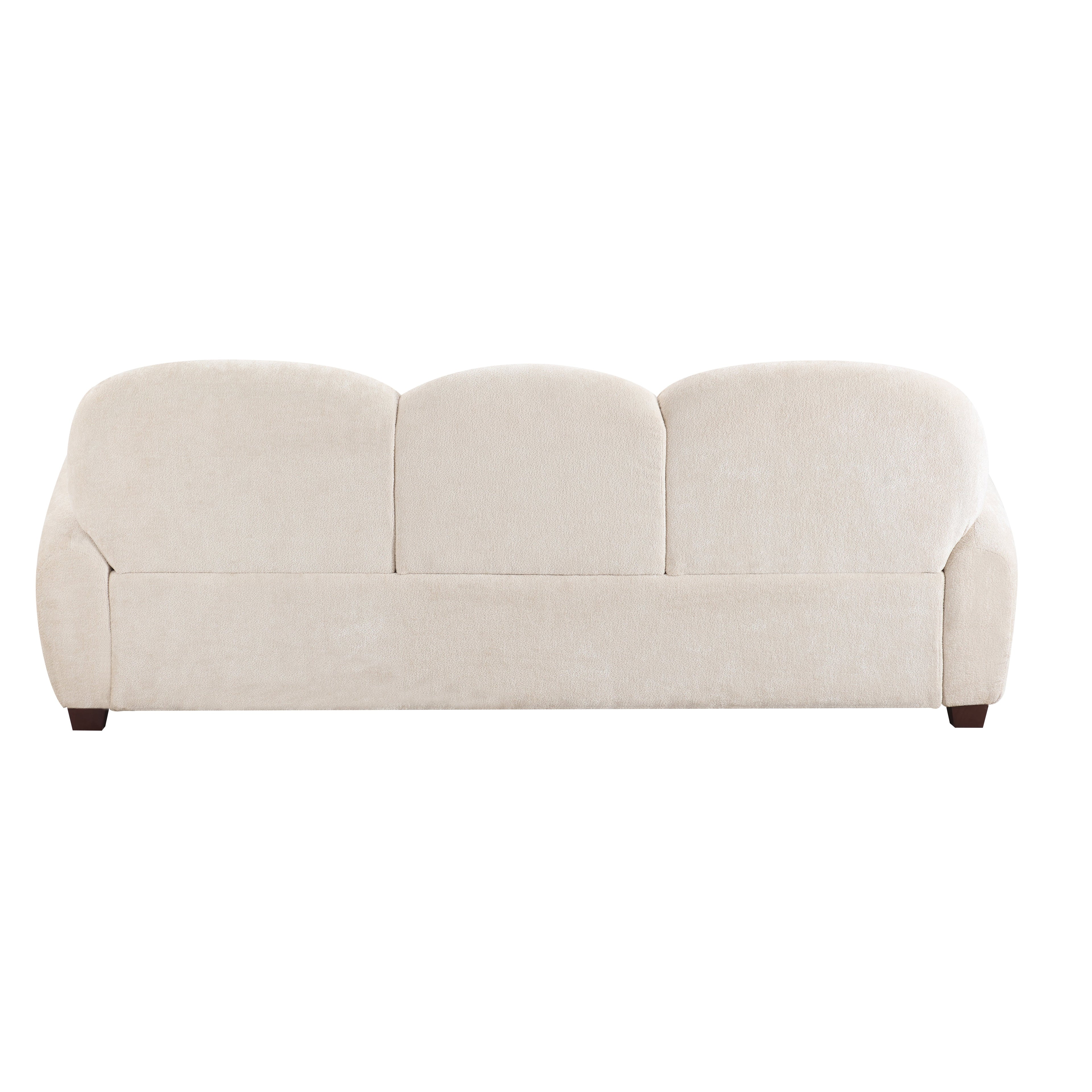 78 in. Modern 3 Seater Boucle Sofa Upholstered Couch with 3 Pillows