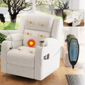 Electric Power Recliner Chair with Heat and Massage
