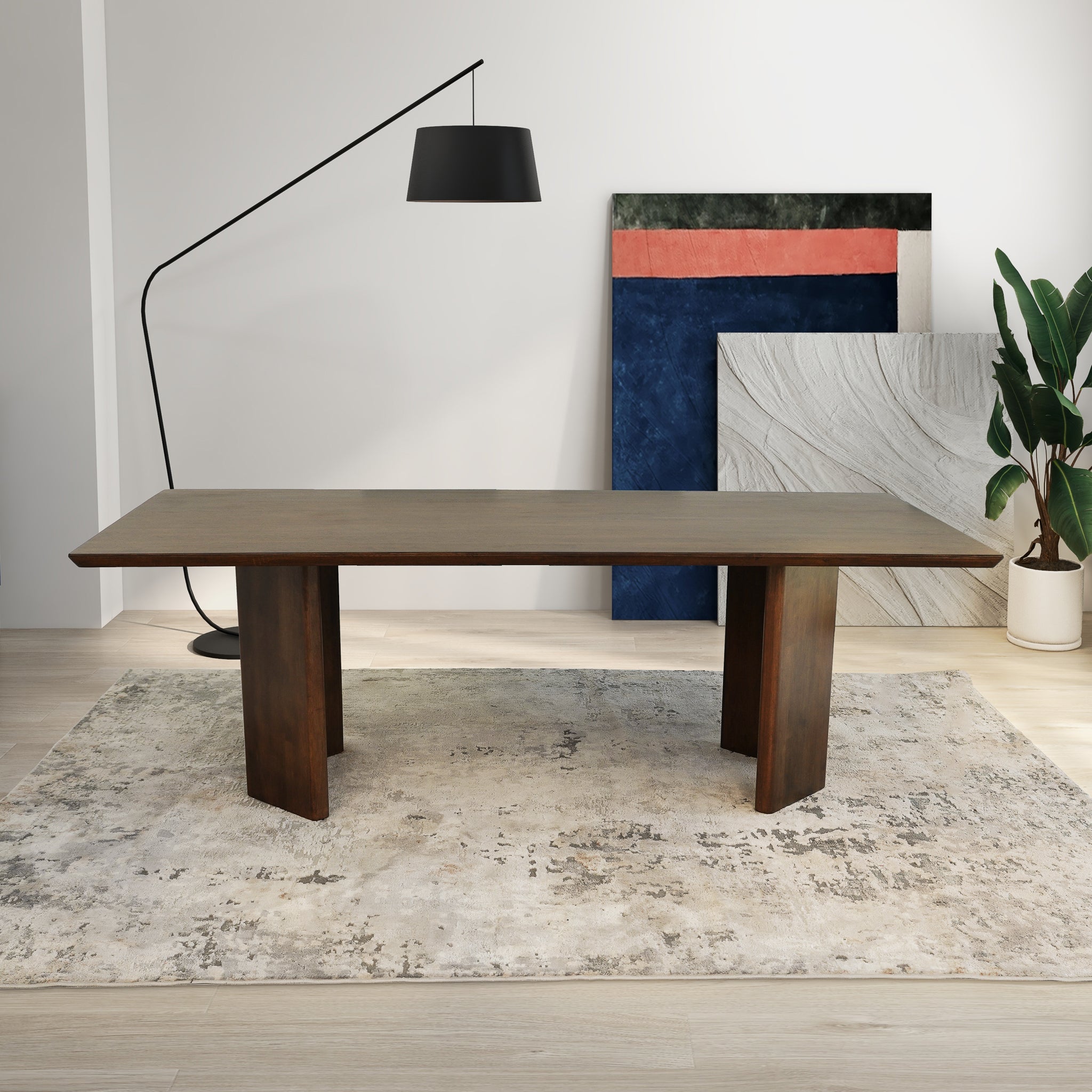 Paloma Dining Table and 4 Side Chairs