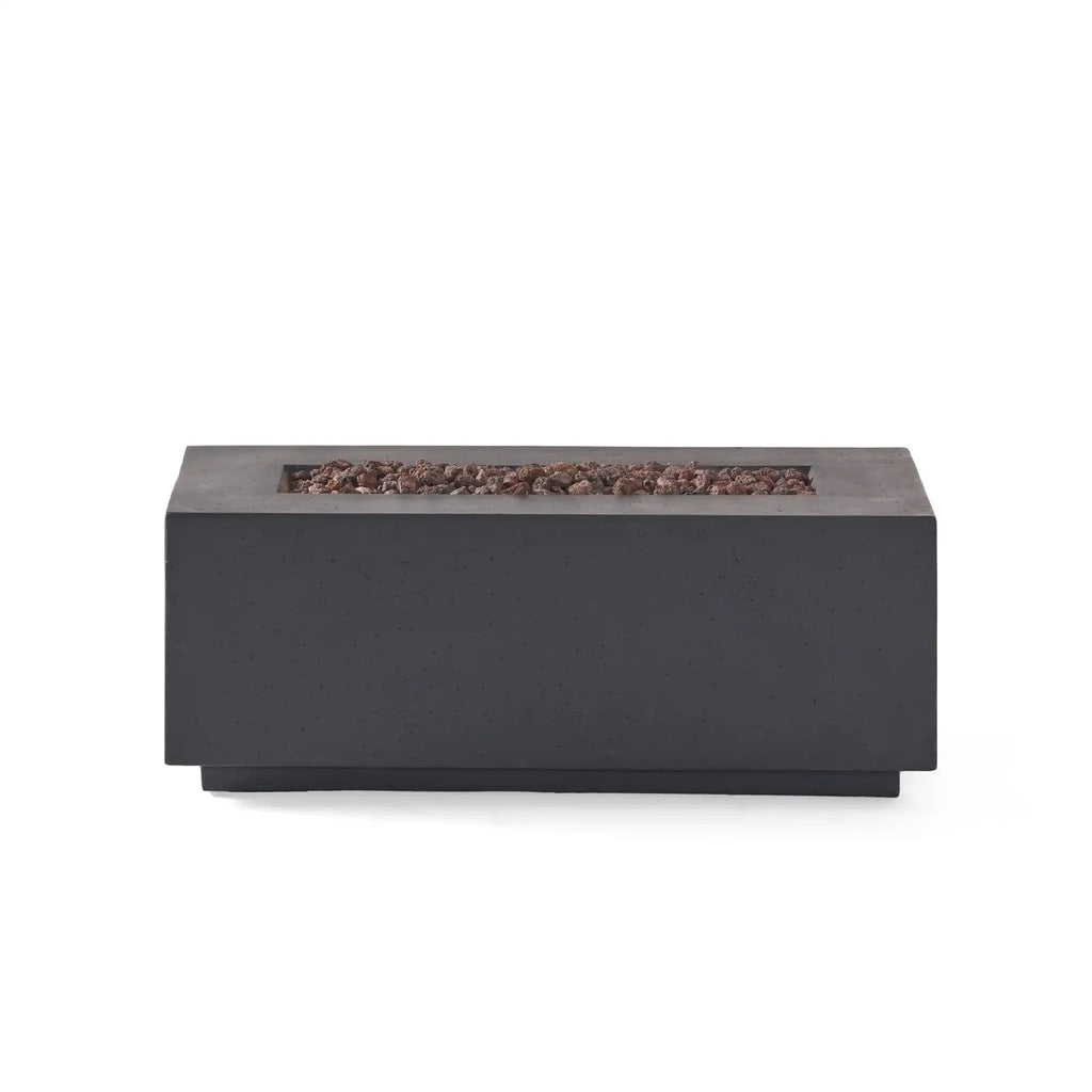 Contemporary Outdoor 40,000 Btu Propane Fire Pit