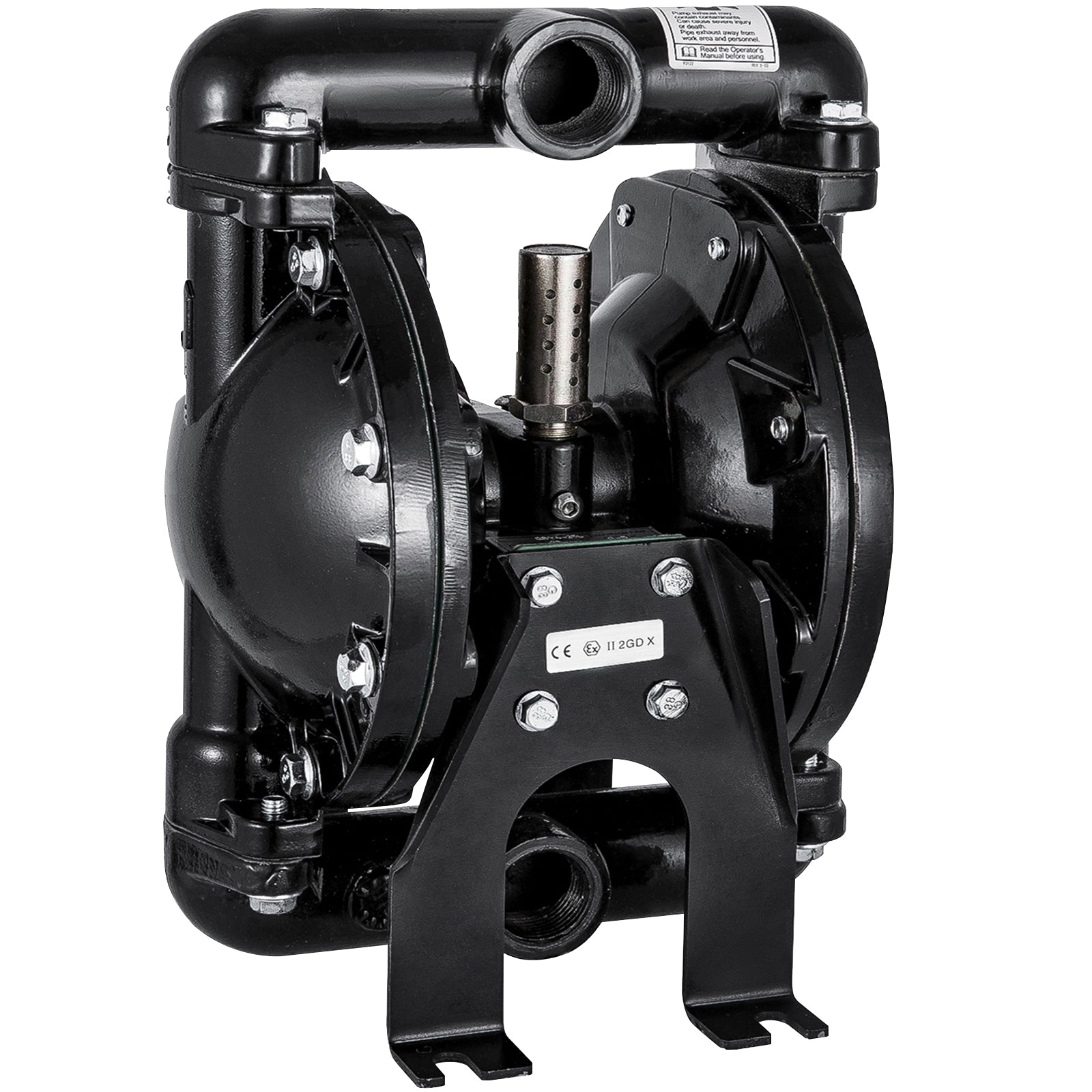 Air-Operated Double Diaphragm Pump 1 Inch Inlet/Outlet Aluminum