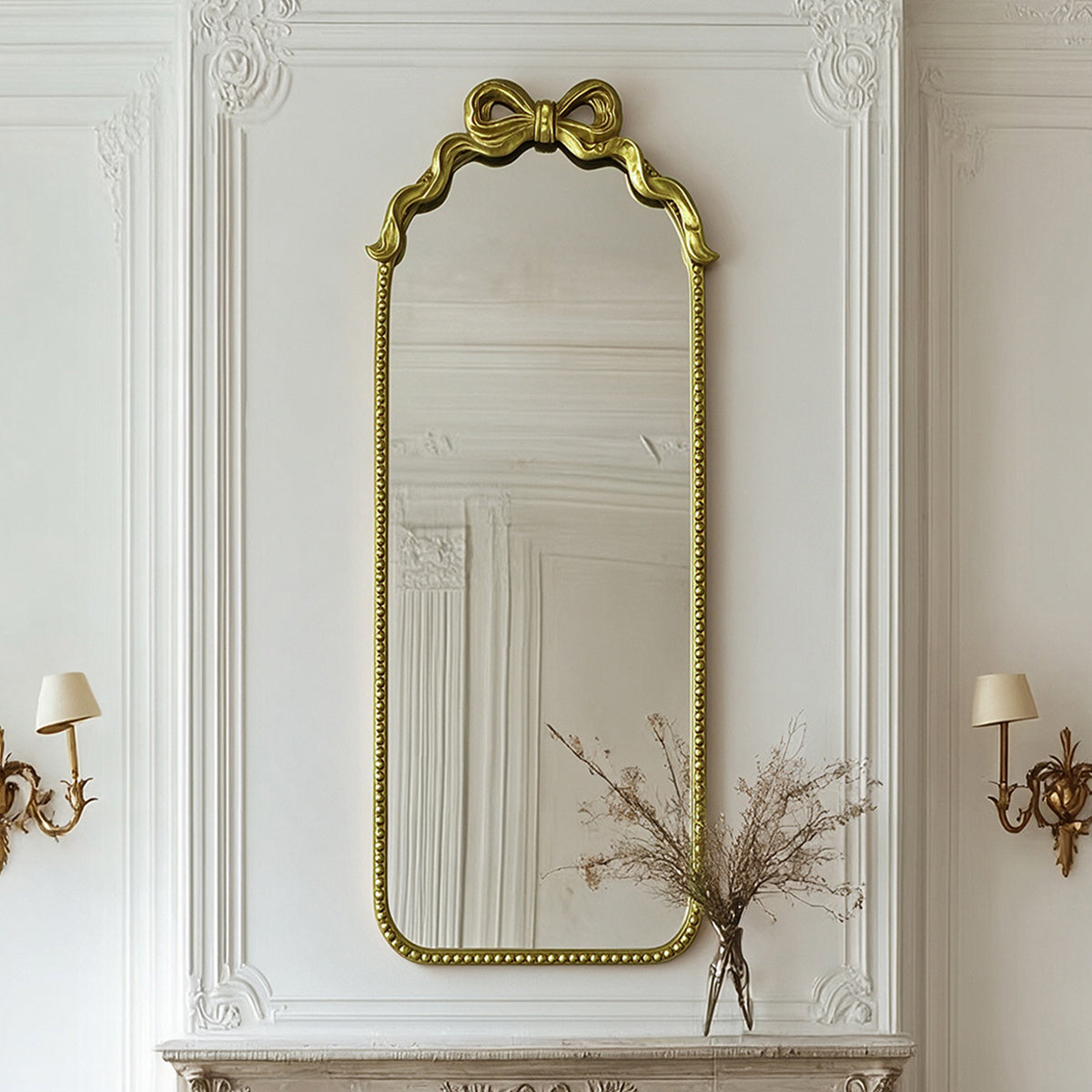 Gold Ornate Full Length Mirror