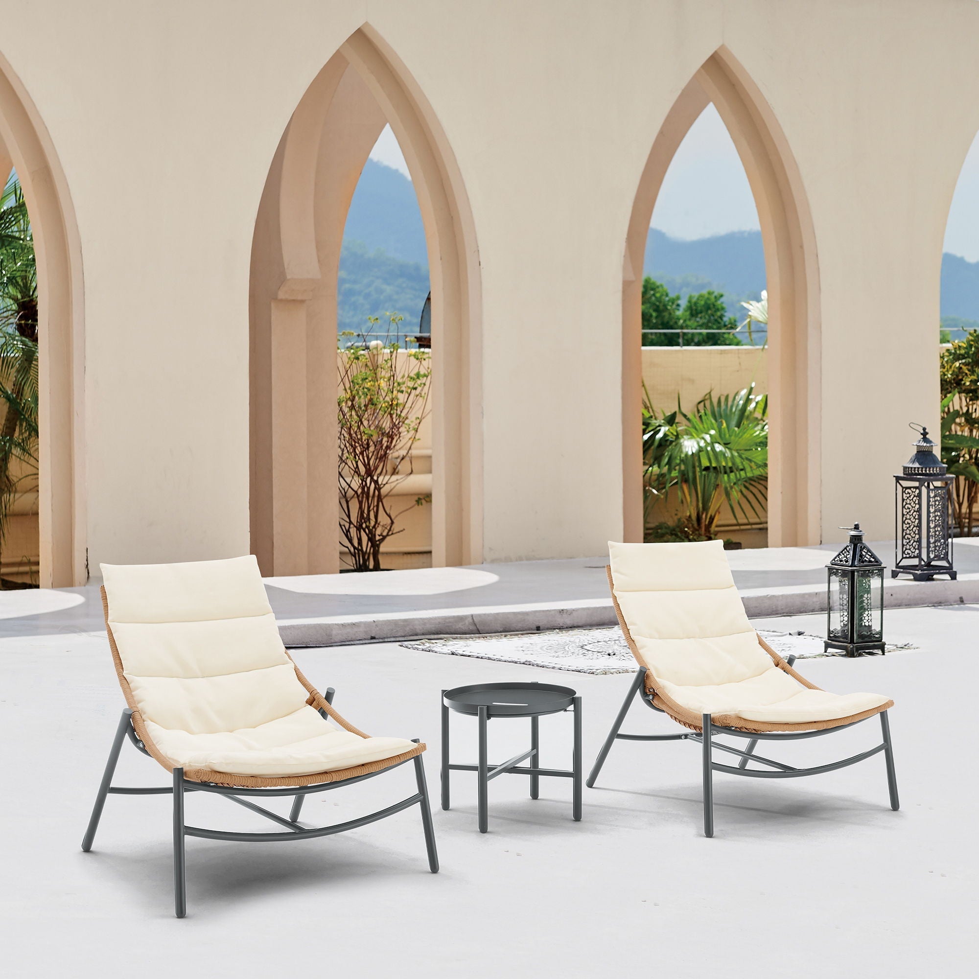 Sunset - 3 Piece Conversation Set