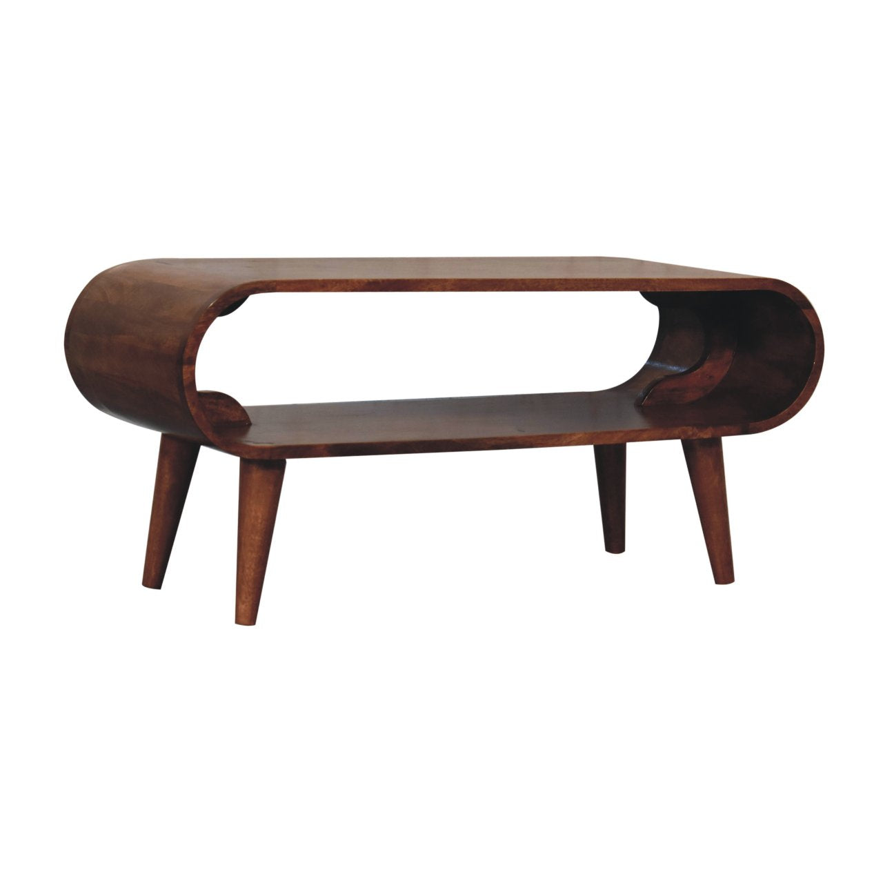 Solid Wood Amaya Nordic Style Coffee Table