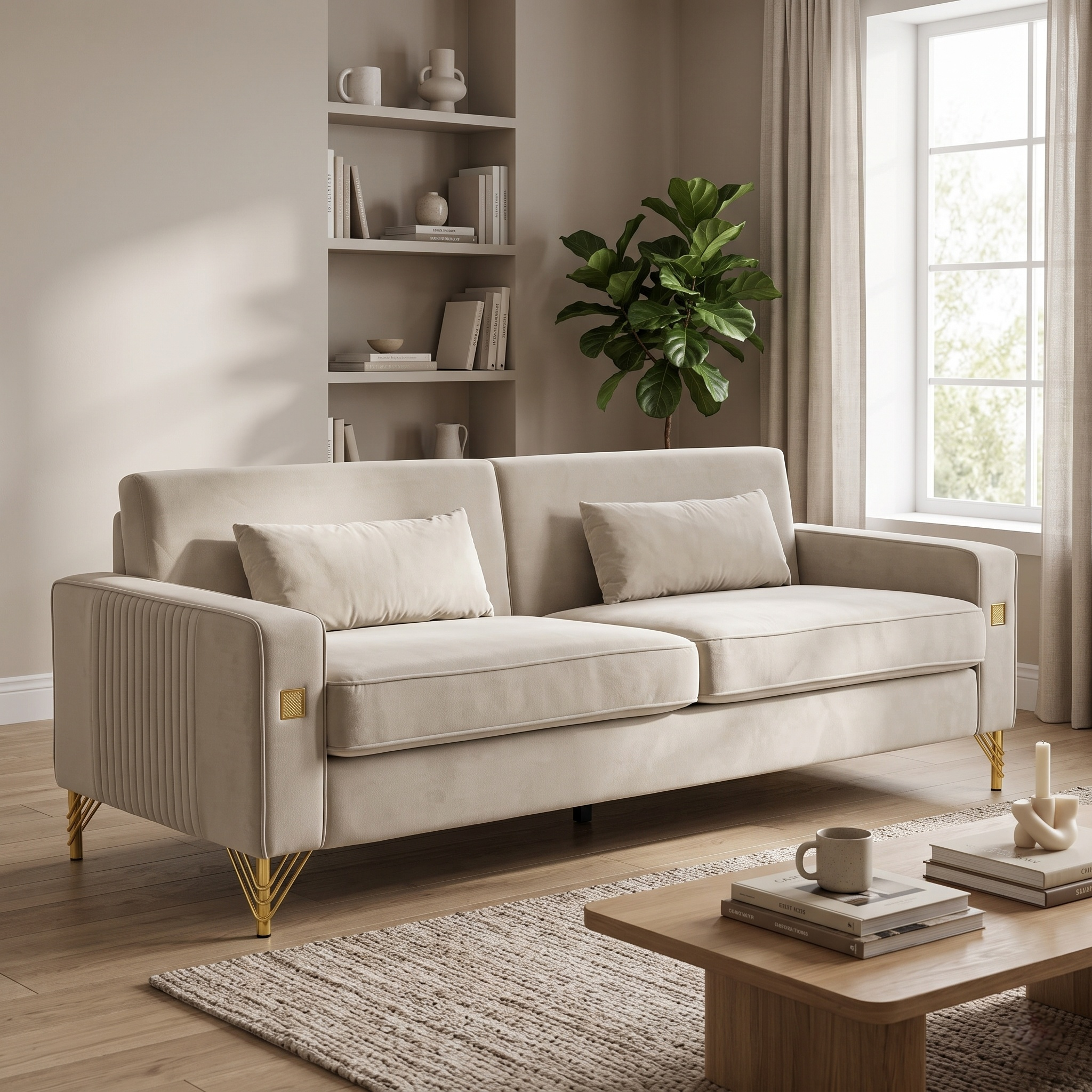 Modern FX-P18-BE Sofa