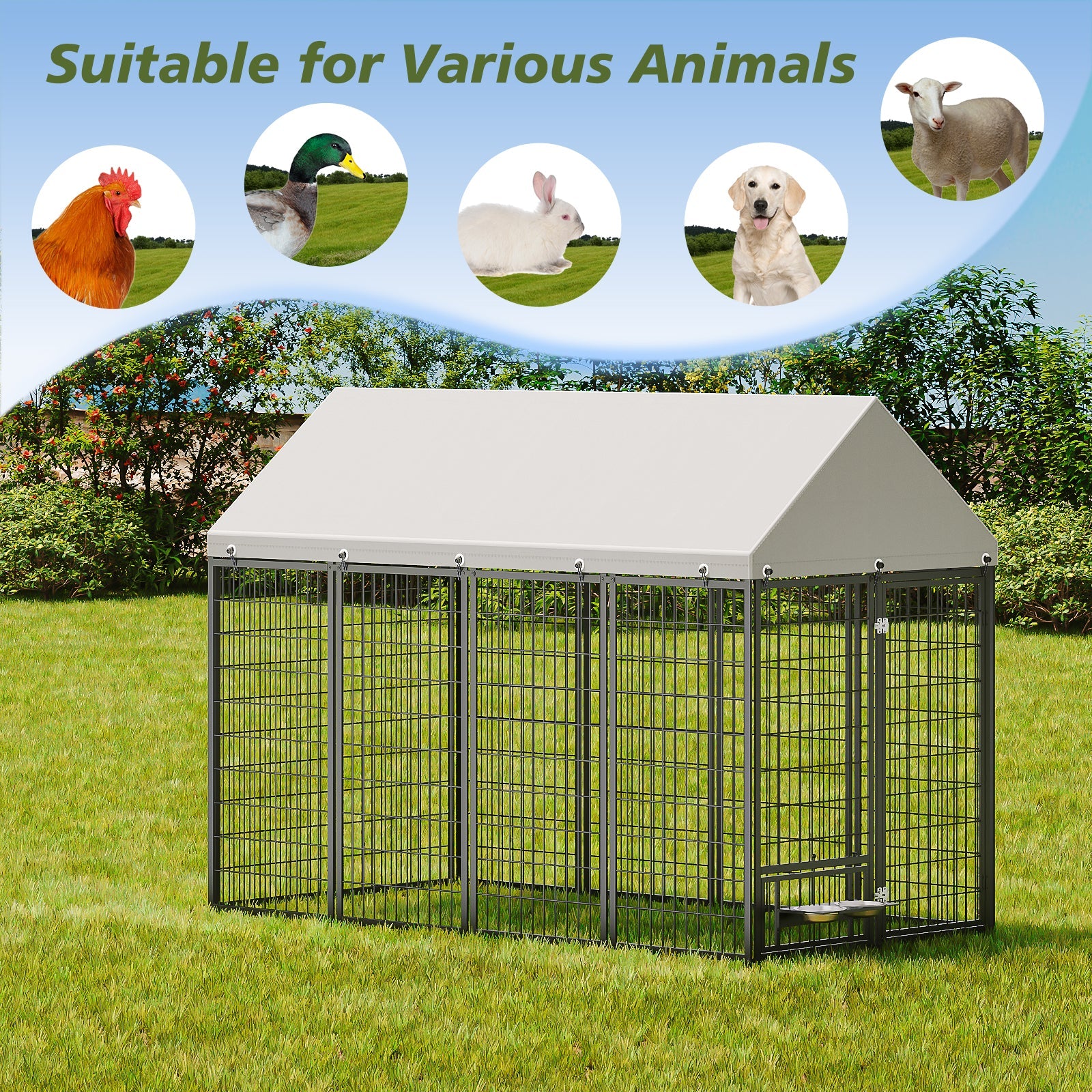 Large Dog Kennel Outdoor Pet Pens