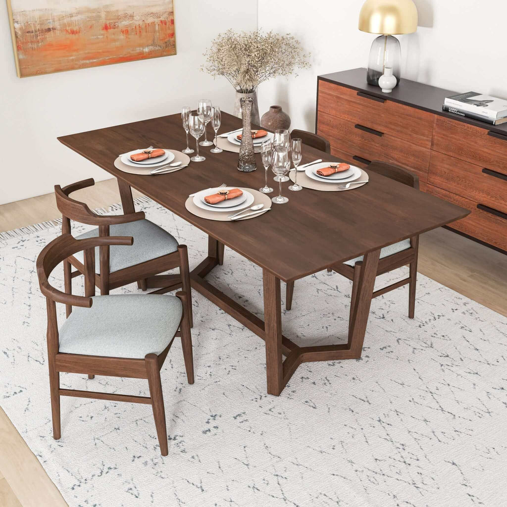 Marina Solid Wood Dining Table