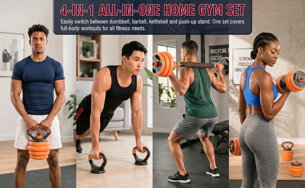 66LB Adjustable Dumbbell Set