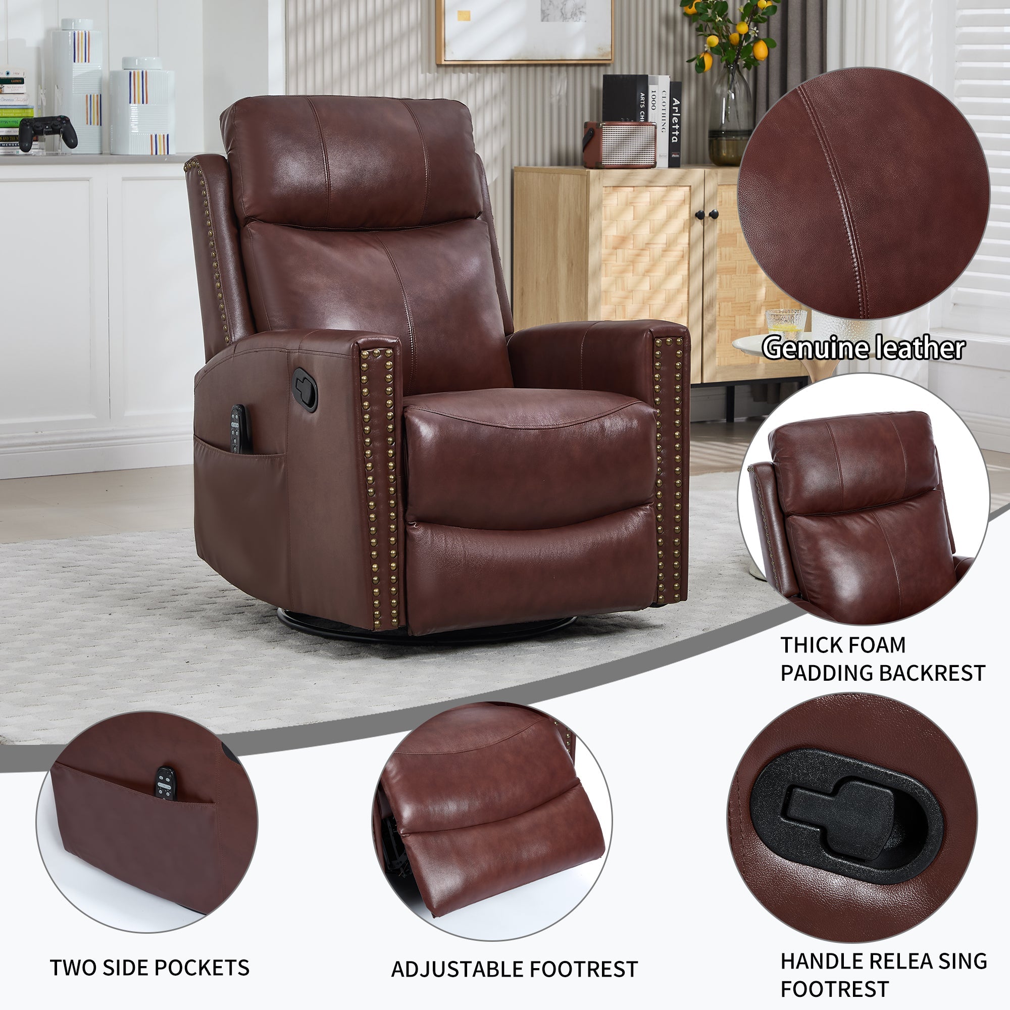 ComfortMax Wine Recliner Chair