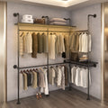 Industrial Pipe Clothing Rack