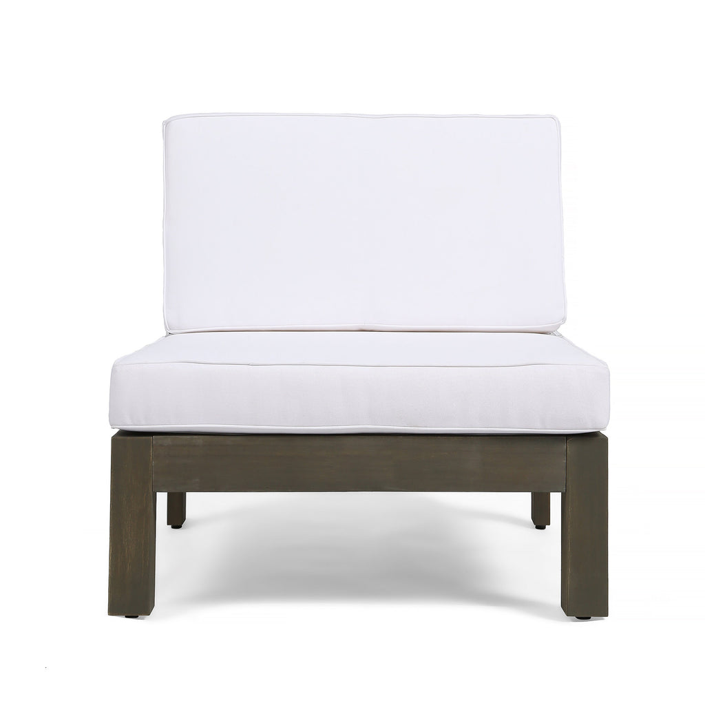 OANA 5-Piece V Shape Sofa Set, White
