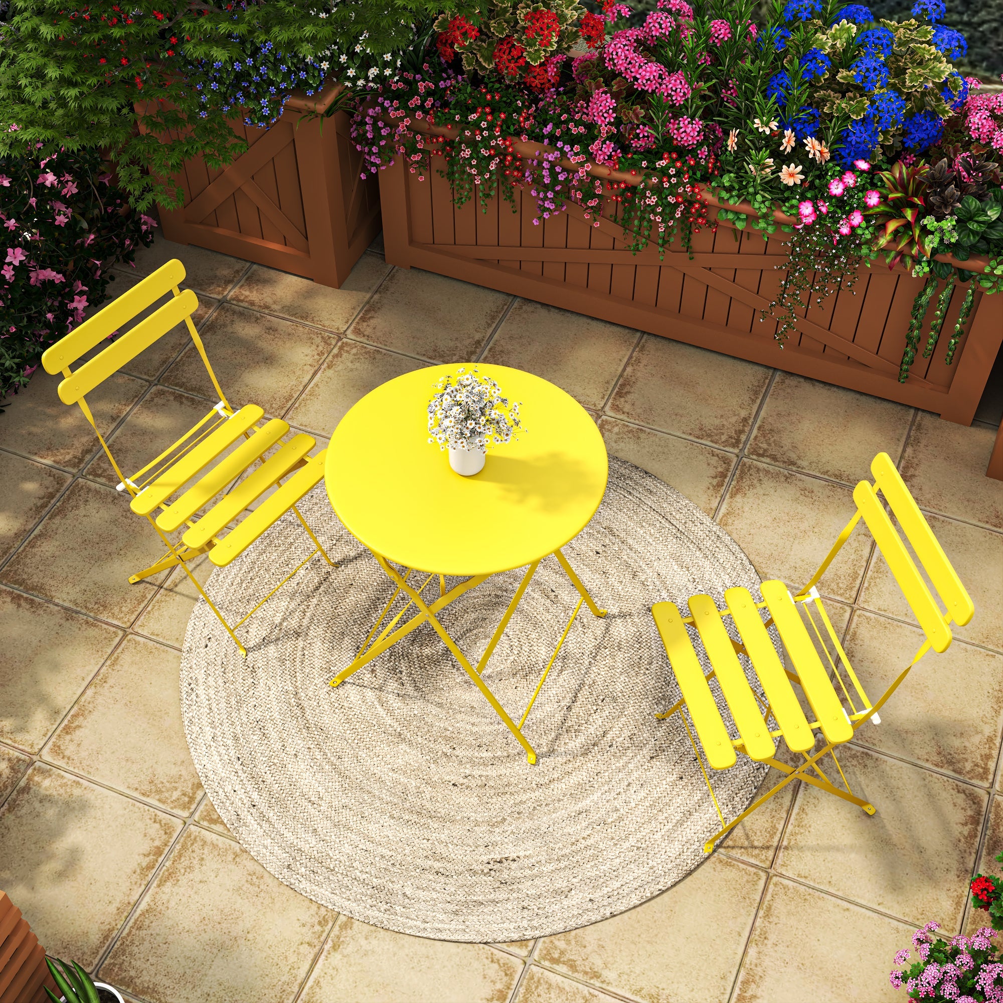 Bistro Table and Chairs Set of 2