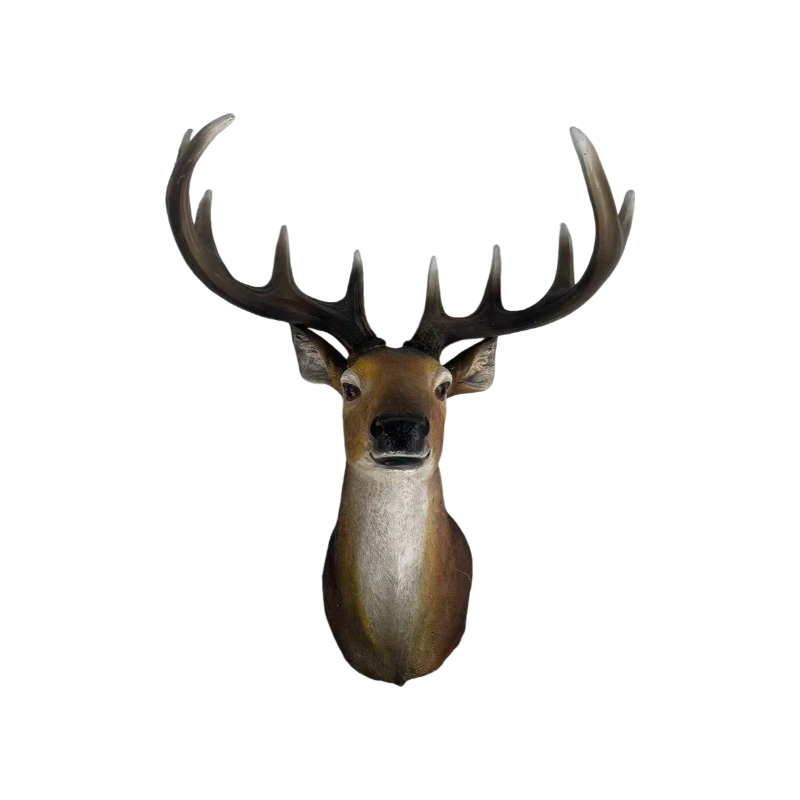 14.57" Wide Stag Head Wall Mount