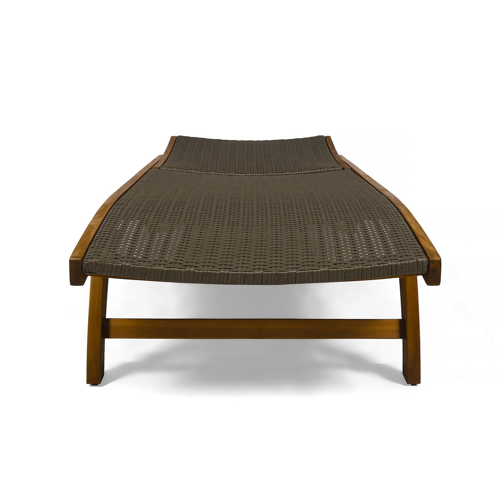 Banzai Chaise Lounge with Pull-Out Tray [Set of 2 Pcs]