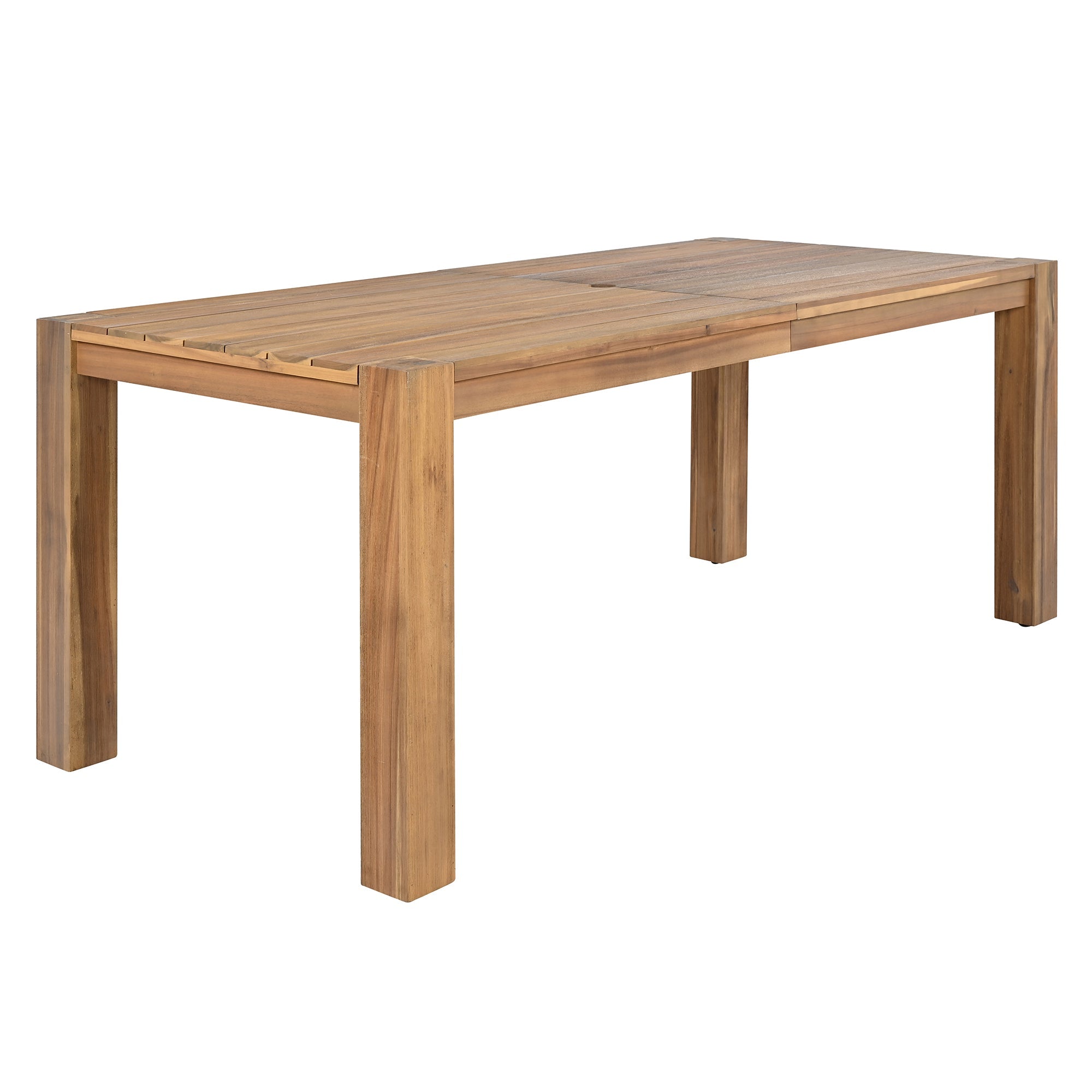 TREXM Patio Table and Chairs Set, 7-Piece Outdoor Dining Set for 6