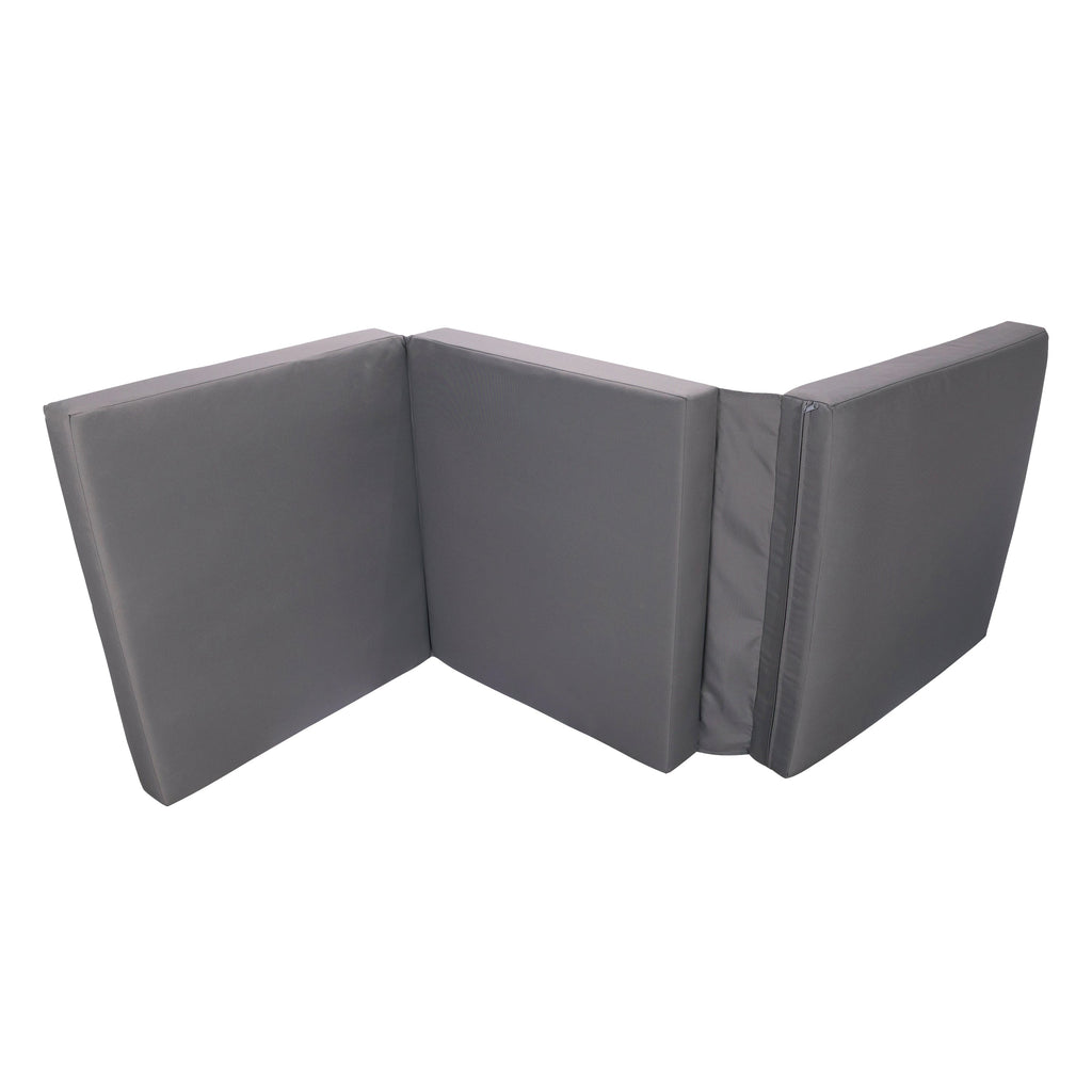 Gray Broadway Ian Chaise Lounge Cushion (Triple Folds)