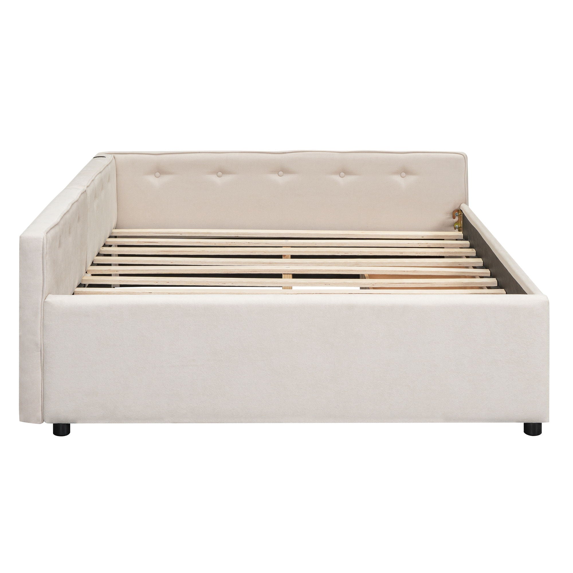 Platform Bed With USB Ports