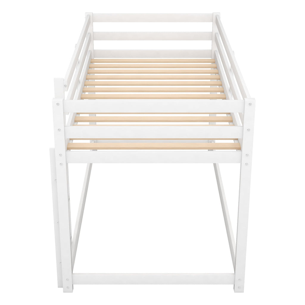 Floor Bunk Bed With Ladder