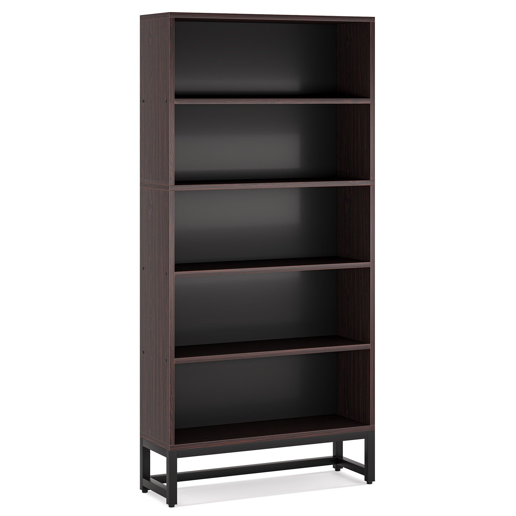 5 Tier Heavy Duty Bookshelf for Living Room