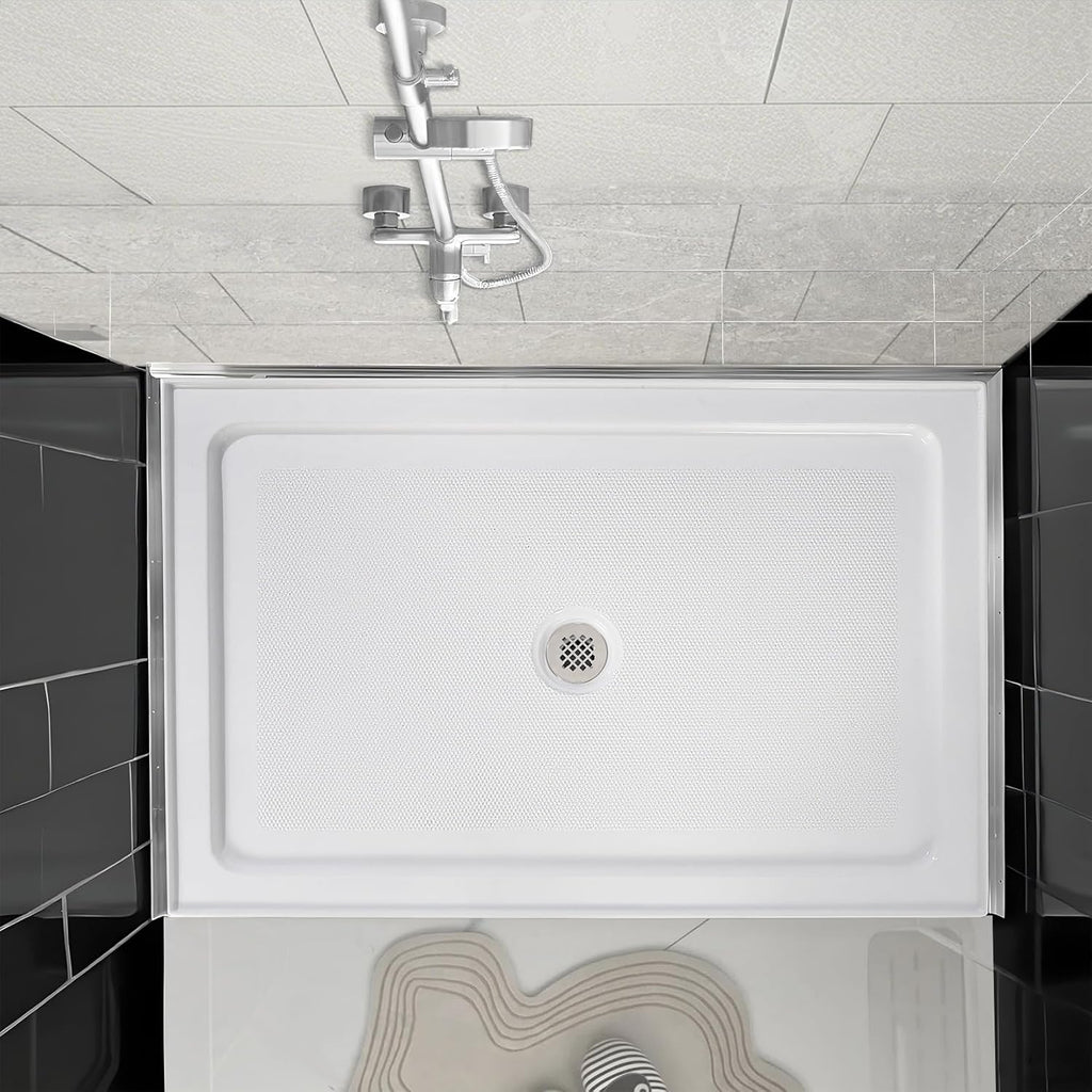60" x 32" Shower Base, Central Drain Single Threshold